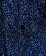 BALENCIAGA（バレンシアガ）ニット・セーター 青 サイズ:S メンズ/2200609321027