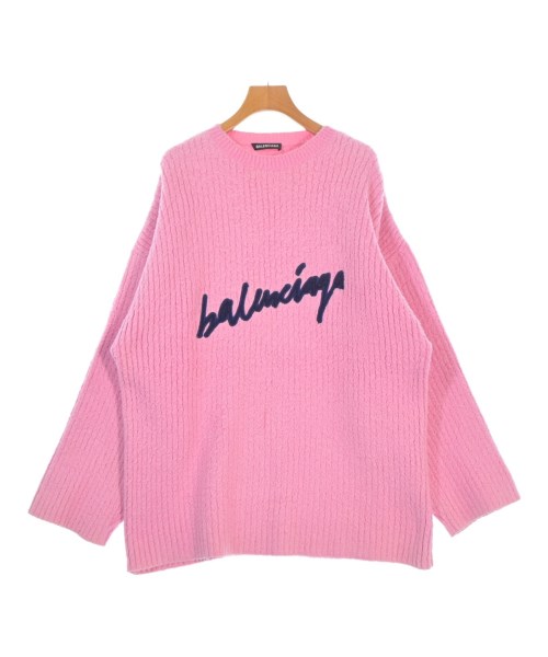 BALENCIAGA(バレンシアガ)ニット・セーター ピンク サイズ:S/2200672732096