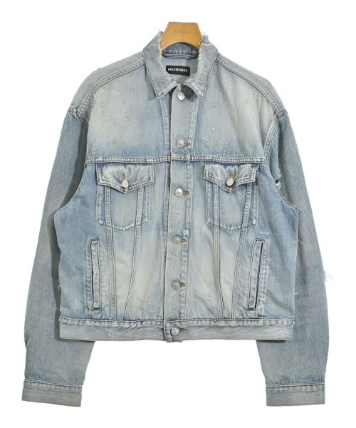 BALENCIAGA(バレンシアガ)デニムジャケット 青 サイズ:48(L位)/2200700361137