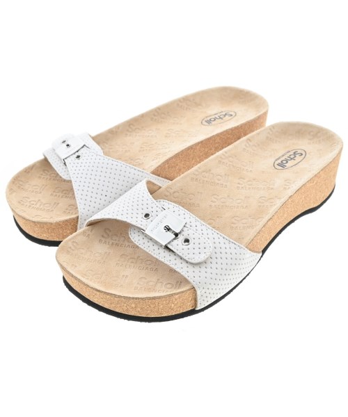 BALENCIAGA(バレンシアガ)サンダル 白 サイズ:EU38(24.5cm位)/2200700508150