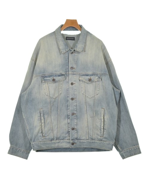 BALENCIAGA(バレンシアガ)デニムジャケット 青 サイズ:L/2200654755013