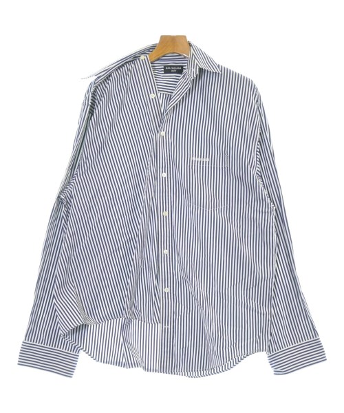 BALENCIAGA(バレンシアガ)カジュアルシャツ 紺 サイズ:XS/2200660512037