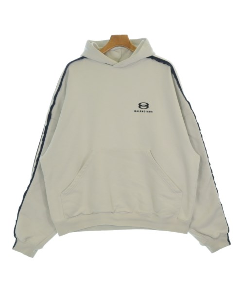 BALENCIAGA(バレンシアガ)パーカー 白 サイズ:3(L位)/2200662157014