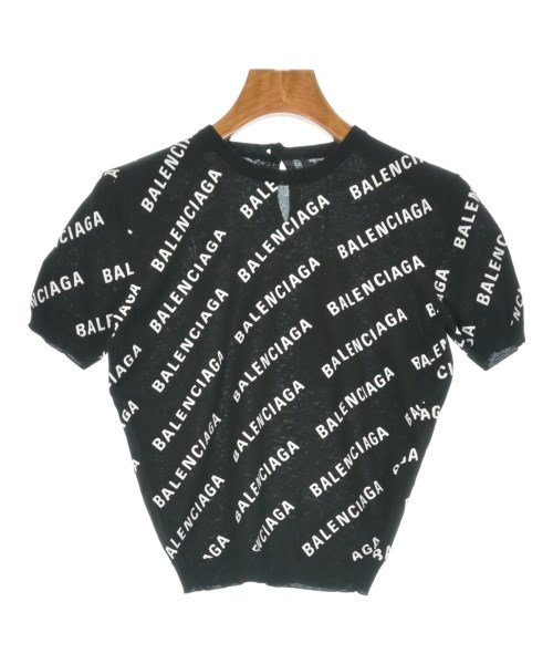 BALENCIAGA(バレンシアガ)ニット・セーター 黒 サイズ:XS/2200662420033
