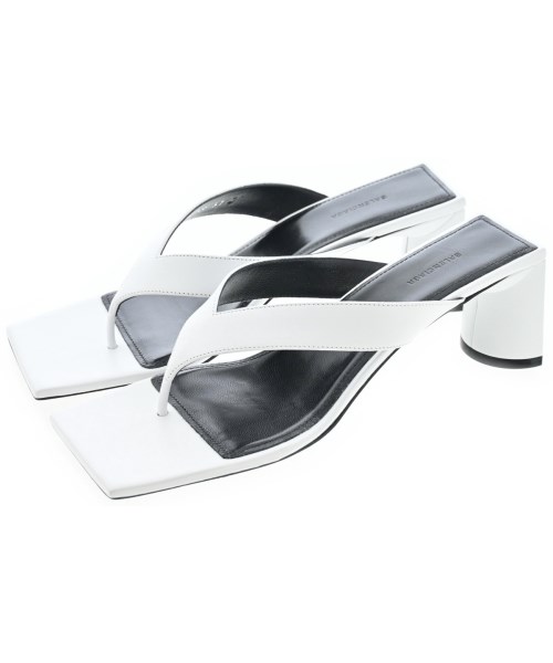 BALENCIAGA(バレンシアガ)サンダル 白 サイズ:EU37(23.5cm位)/2200632218158