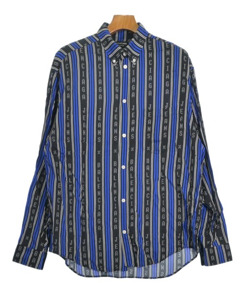 BALENCIAGA(バレンシアガ)カジュアルシャツ 青 サイズ:37(XS位)/2200653217048