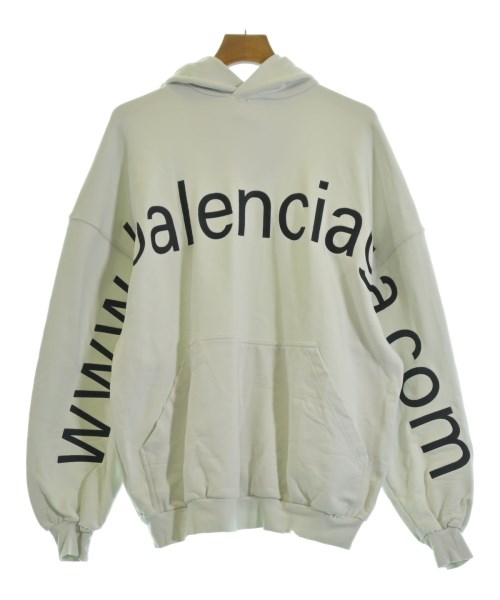 BALENCIAGA(バレンシアガ)パーカー 白 サイズ:L/2200702461071