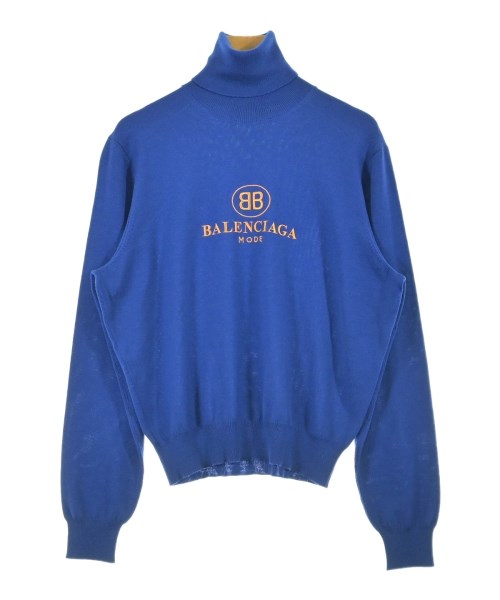 BALENCIAGA(バレンシアガ)ニット・セーター 青 サイズ:36(XS位)/2200703166029