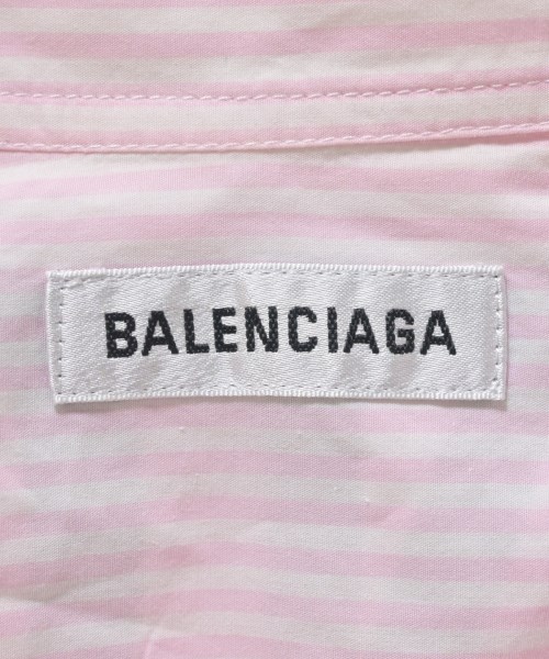 BALENCIAGA（バレンシアガ）カジュアルシャツ ピンク サイズ:34(XXS位) レディース/2200708130049