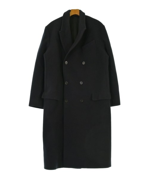 BALENCIAGA(バレンシアガ)チェスターコート 紺 サイズ:L/2200663723027