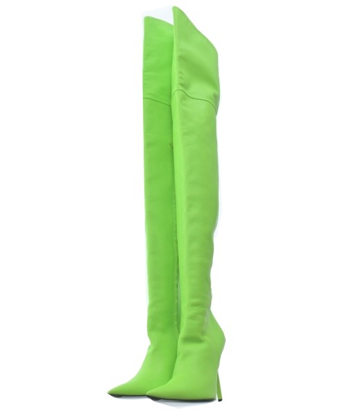 BALENCIAGA(バレンシアガ)ブーツ 緑 サイズ:EU37(23.5cm位)/2200662054214