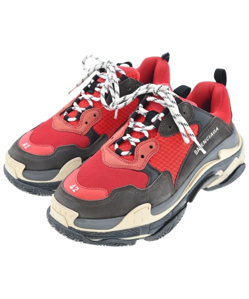 BALENCIAGA(バレンシアガ)スニーカー 赤 サイズ:27.5cm/2200668327107