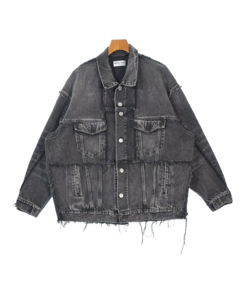 BALENCIAGA(バレンシアガ)デニムジャケット グレー サイズ:L/2200665687068
