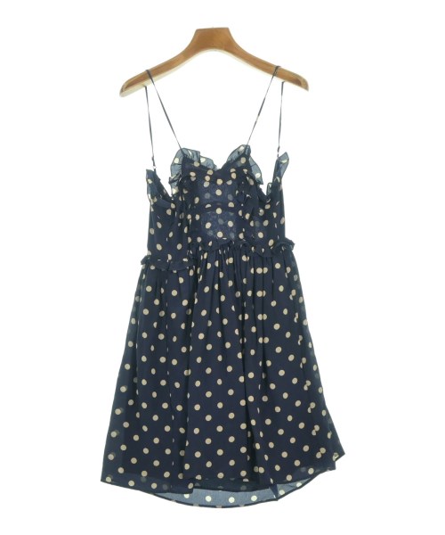 BALENCIAGA(バレンシアガ)ブラウス 紺 サイズ:34(XXS位)/2200669990034