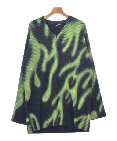 BALENCIAGA(バレンシアガ)ニット・セーター 紺 サイズ:XS/2200688687021