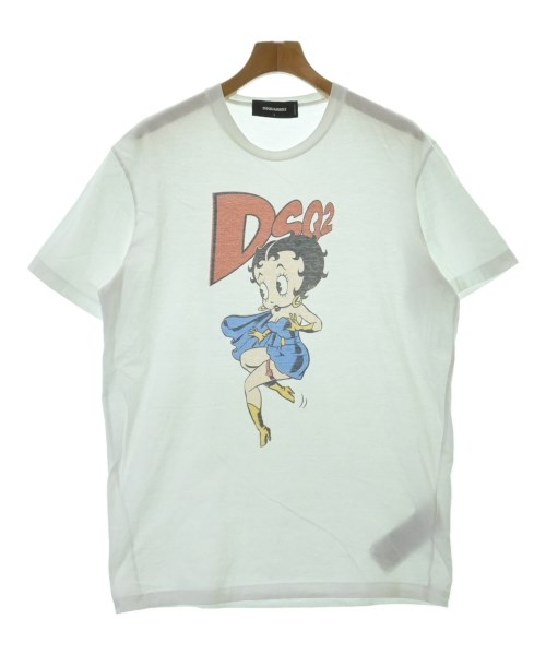 DSQUARED(ディースクエアード)Tシャツ・カットソー 白 サイズ:L/2200518440109