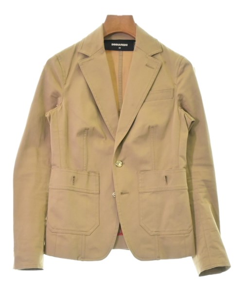 DSQUARED(ディースクエアード)ジャケット ベージュ サイズ:38(S位)/2200463773079
