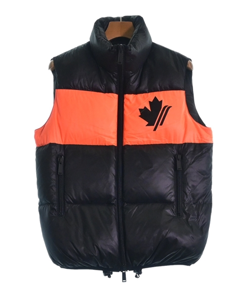 DSQUARED(ディースクエアード)ダウンジャケット/ダウンベスト 黒 サイズ:44(S位)/2200422644037