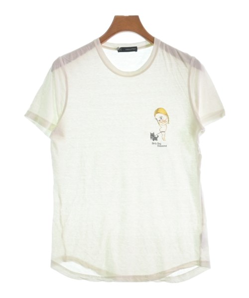 DSQUARED(ディースクエアード)Tシャツ・カットソー 白 サイズ:M/2200474686085