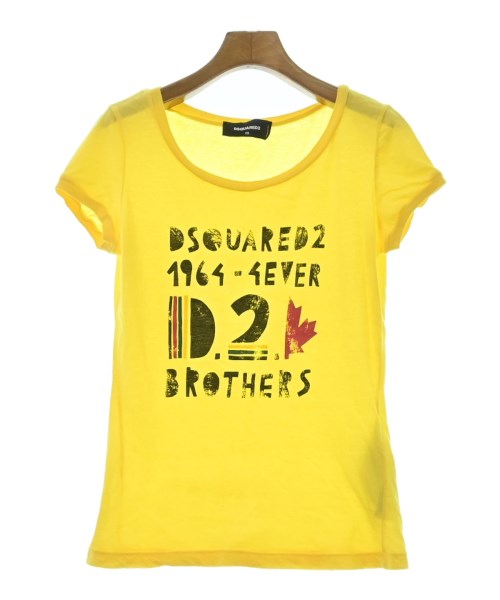 DSQUARED(ディースクエアード)Tシャツ・カットソー 黄 サイズ:XS/2200499861061
