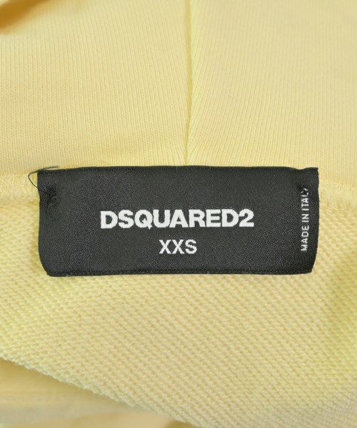 DSQUARED（ディースクエアード）パーカー 黄 サイズ:XXS レディース/2200643824089