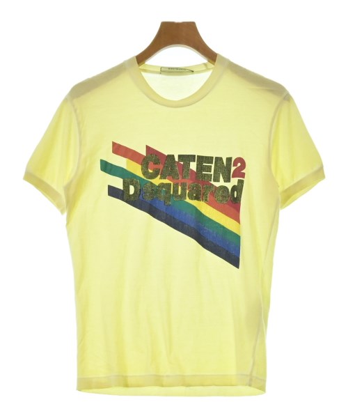 DSQUARED(ディースクエアード)Tシャツ・カットソー 黄 サイズ:XS/2200573642074