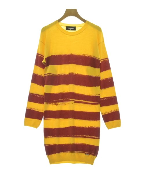 DSQUARED(ディースクエアード)ワンピース 黄 サイズ:XS/2200542682049