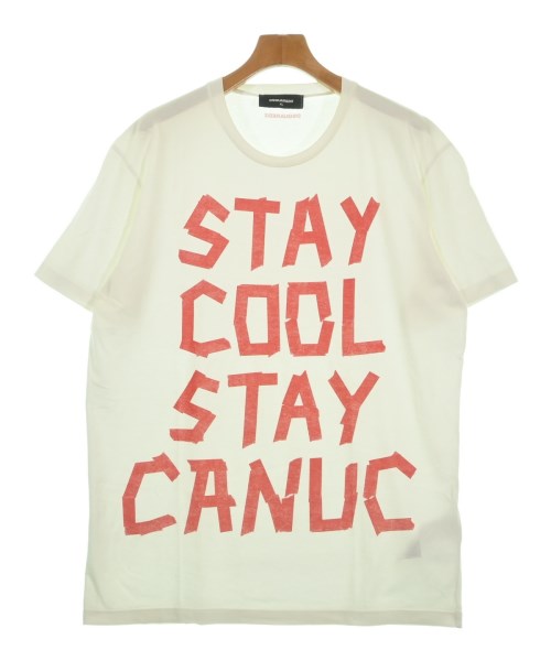 DSQUARED(ディースクエアード)Tシャツ・カットソー 白 サイズ:XL/2200592724010