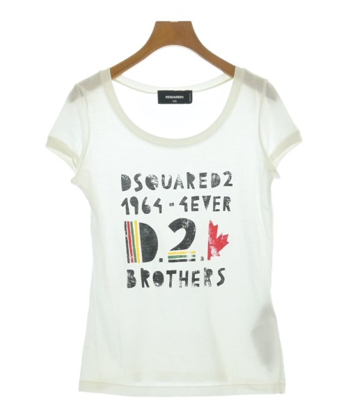 DSQUARED(ディースクエアード)Tシャツ・カットソー 白 サイズ:XXS/2200590809122