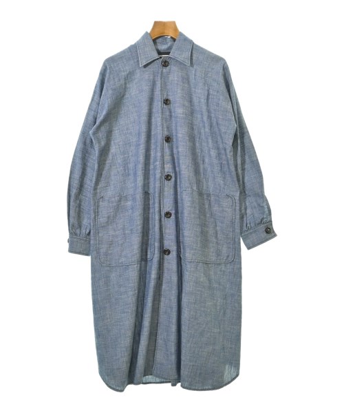 DSQUARED(ディースクエアード)ステンカラーコート 青 サイズ:42(M位)/2200613551083