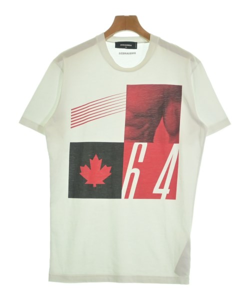 DSQUARED(ディースクエアード)Tシャツ・カットソー 白 サイズ:XS/2200601291090