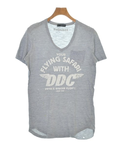 DSQUARED(ディースクエアード)Tシャツ・カットソー グレー サイズ:M/2200567037022