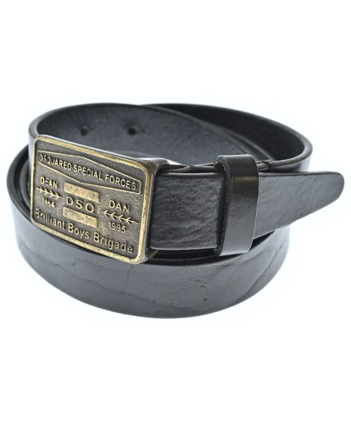 DSQUARED(ディースクエアード)ベルト 黒 サイズ:S/2200678679036