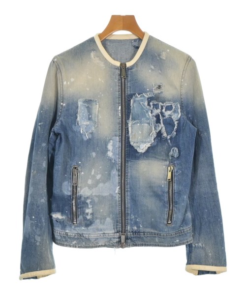 DSQUARED(ディースクエアード)デニムジャケット 青 サイズ:46(M位)/2200698213074