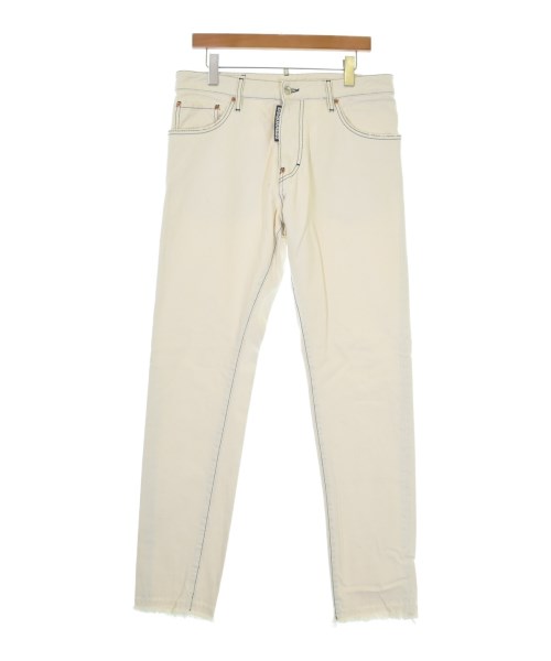 DSQUARED(ディースクエアード)デニムパンツ 白 サイズ:50(XL位)/2200702083020