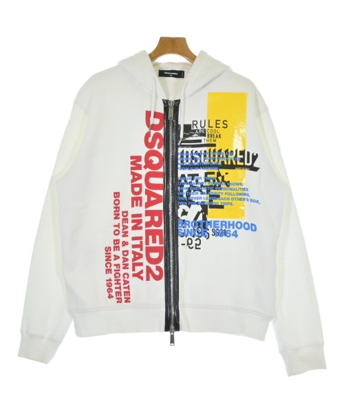 DSQUARED(ディースクエアード)パーカー 白 サイズ:XL/2200702083129