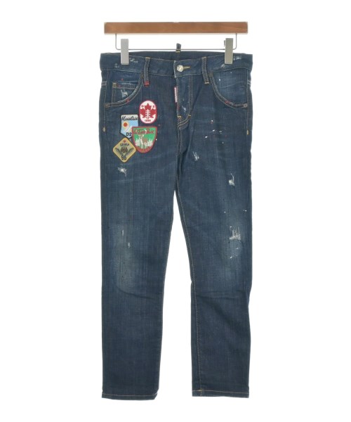 DSQUARED(ディースクエアード)デニムパンツ 紺 サイズ:36(XS位)/2200648711117