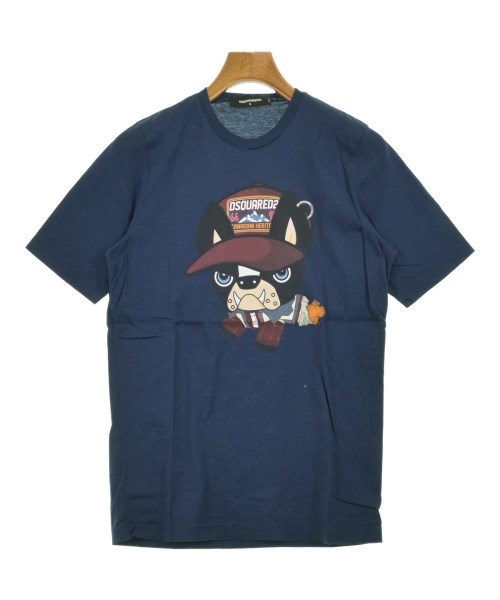 DSQUARED(ディースクエアード)Tシャツ・カットソー 紺 サイズ:S/2200651097123