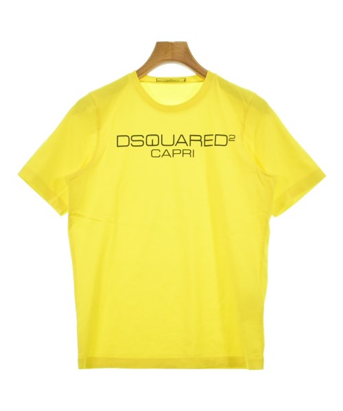 DSQUARED(ディースクエアード)Tシャツ・カットソー 黄 サイズ:S/2200651097130