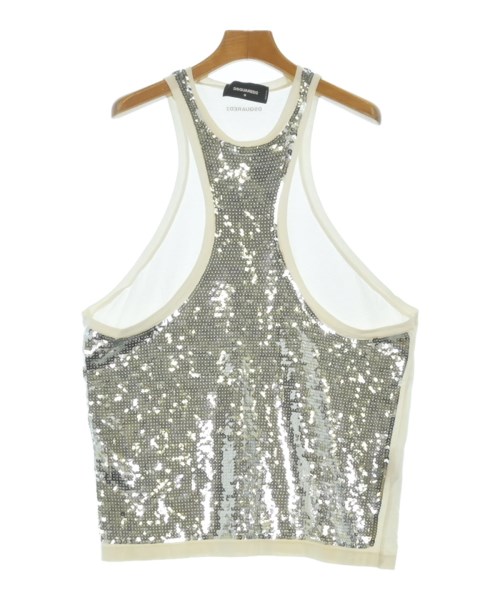 DSQUARED(ディースクエアード)タンクトップ 白 サイズ:M/2200663839216