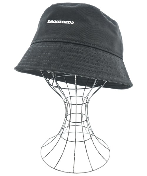 DSQUARED(ディースクエアード)ハット 黒 サイズ:M/2200670799039