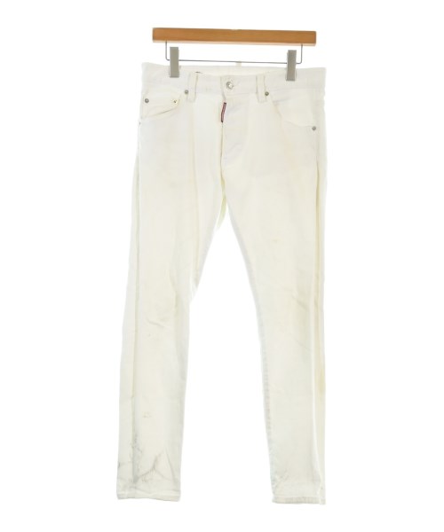 DSQUARED(ディースクエアード)デニムパンツ 白 サイズ:46(M位)/2200671108052