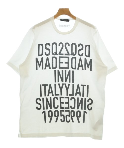 DSQUARED(ディースクエアード)Tシャツ・カットソー 白 サイズ:L/2200672098093