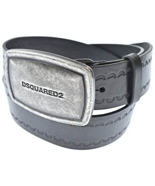 DSQUARED(ディースクエアード)ベルト 黒 サイズ:-/2200685435038