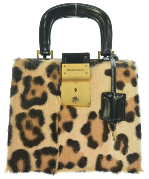 DSQUARED(ディースクエアード)ハンドバッグ ベージュ サイズ:-/2200679232414