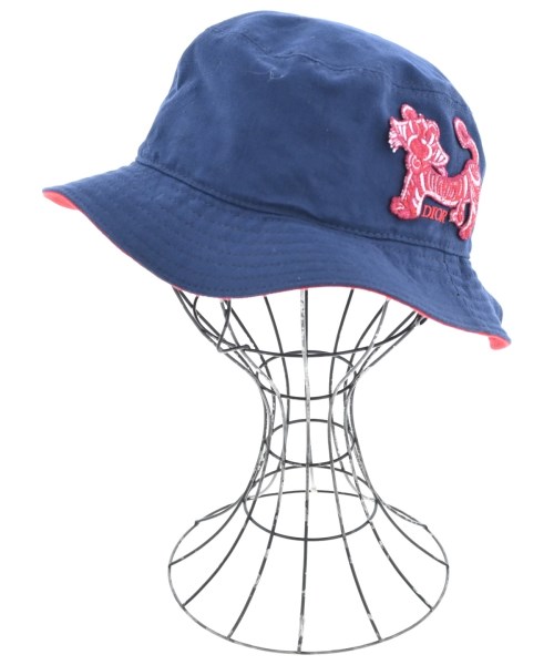 Dior Homme(ディオールオム)ハット 紺 サイズ:S/2200642066183