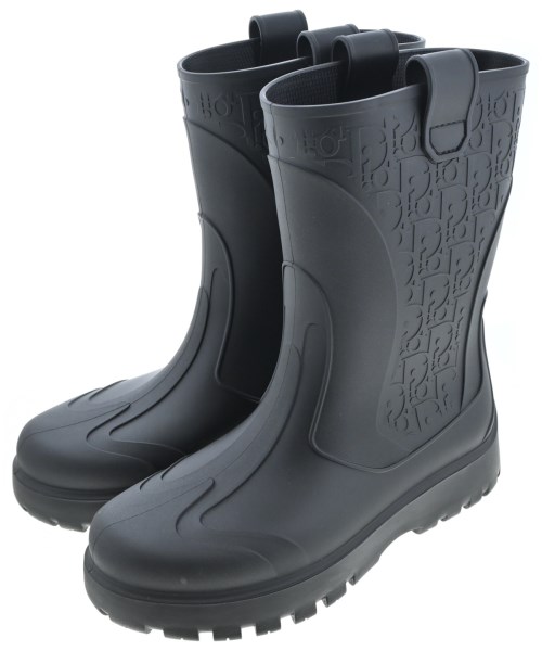 Dior Homme(ディオールオム)レインシューズ 黒 サイズ:-(27.5cm位)/2200648940050