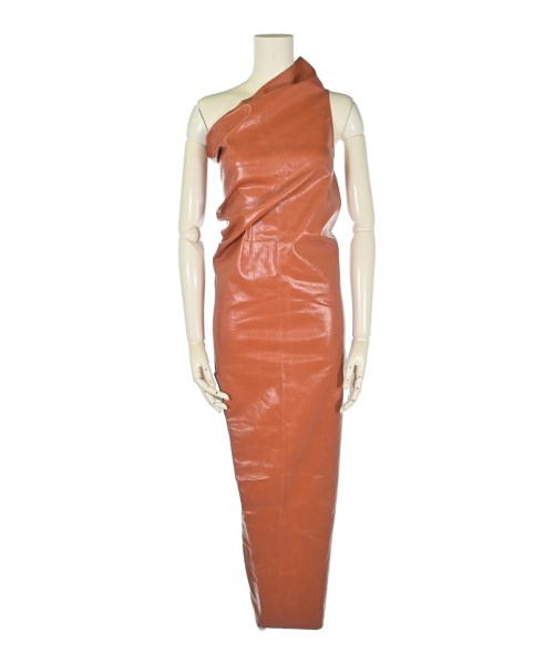 Rick Owens(リックオウエンス)ワンピース オレンジ サイズ:40(M位)/2200649348022