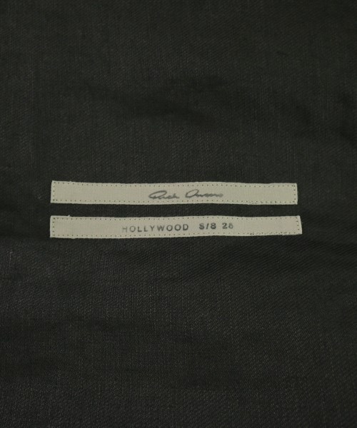 Rick Owens（リックオウエンス）デニムジャケット 黒 サイズ:48(L位) メンズ/2200705536035
