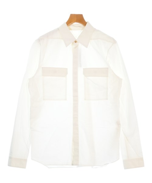 Rick Owens(リックオウエンス)カジュアルシャツ 白 サイズ:50(XL位)/2200669095142